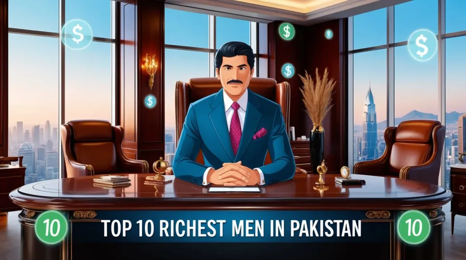 Top 10 Richest Man in Pakistan