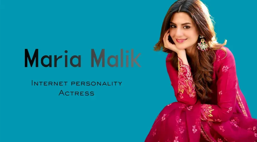 Maria Malik, Pakistani television actress and model, professional profile photo