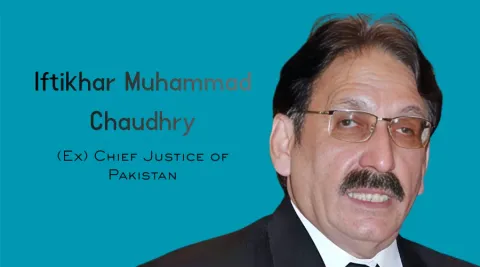 Iftikhar Muhammad Chaudhry, former Chief Justice of Pakistan