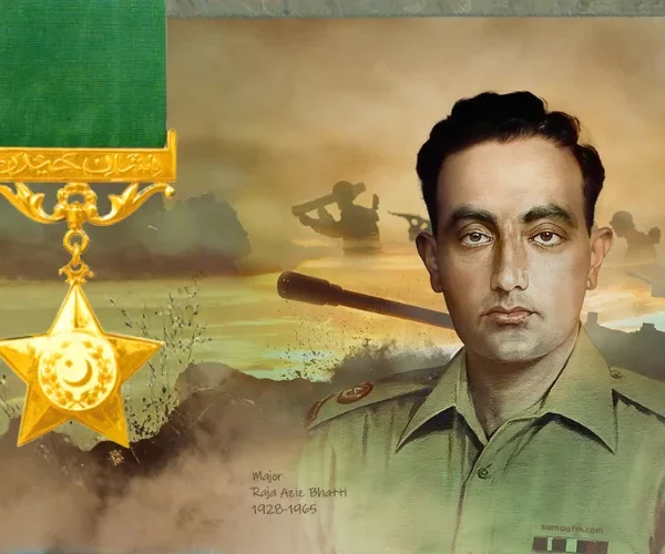 Raja Aziz Bhatti Shaheed, Nishan e Haider, 1965 war hero at the BRB Canal