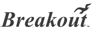 Breakout casual wear brand logo