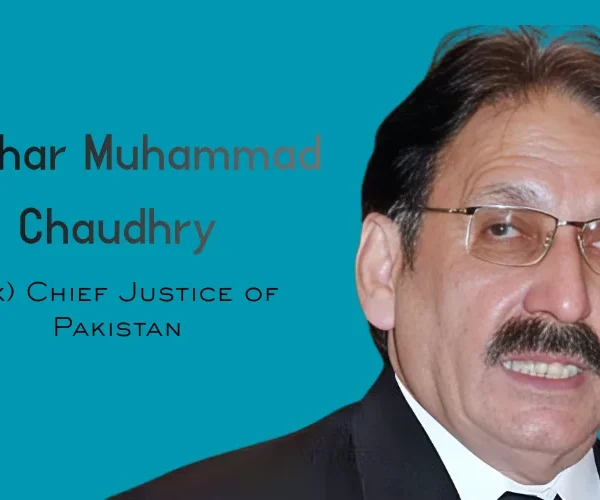 Iftikhar Muhammad Chaudhry, former Chief Justice of Pakistan
